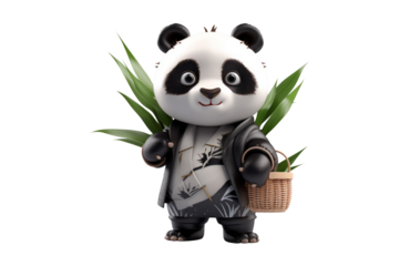 Panda bear dancing an ymca dance