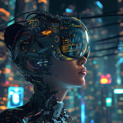 Fototapeta premium Technology trends