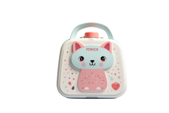 Cute workout gym bag. Cartoon vector illustration - Powered by Adobe