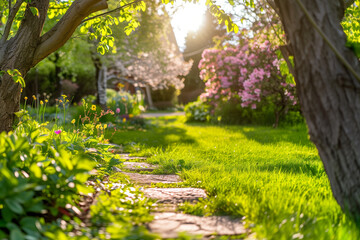 Obraz premium spring in the garden