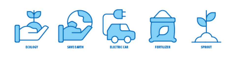 Direction, Analysis, Searching, Waterproof, Process editable stroke outline icons set isolated on white background flat vector illustration.
