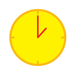 Time and Clock Icon Vector