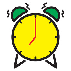 Time and Clock Icon Vector