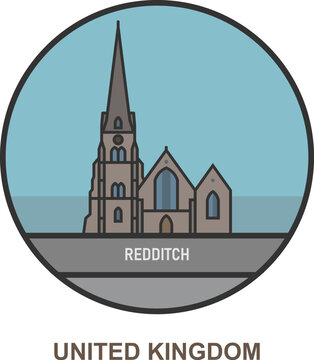 Redditch. Cities and towns in United Kingdom