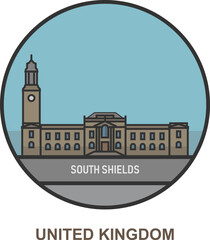 South Shields. Cities and towns in United Kingdom