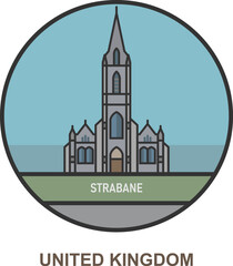 Strabane. Cities and towns in United Kingdom