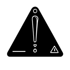 Warning icons. Exclamation Mark, Warning Sign, Security, Error, Attack, Stop, Notification
