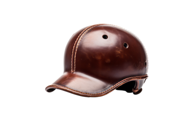 A rusty German World War Two military helmet on dark background