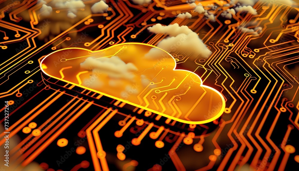 Poster digital harmony: a conceptualization of the merging of cloud computing with the natural sky