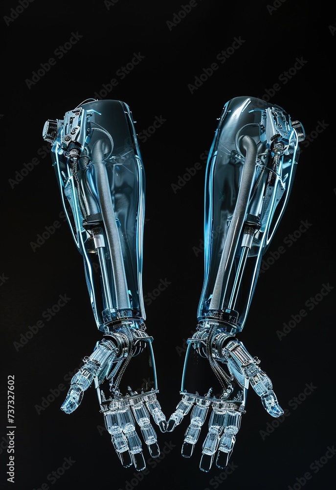 Poster complex mechanics unleashed: an in-depth look at the complex design of a robotic arm