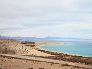 view of the beach in the region sea
