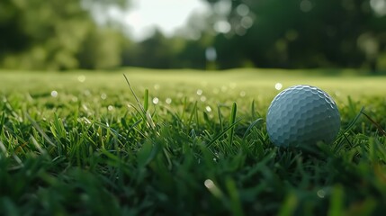 Obraz premium Focus on the Golf Ball