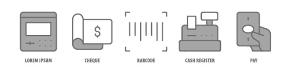 Password, Pricetag, Smartwatch, Transfer money, Ingot editable stroke outline icons set isolated on white background flat vector illustration.