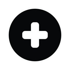 Obraz premium Plus icon. flat illustration of rewind vector icon for web