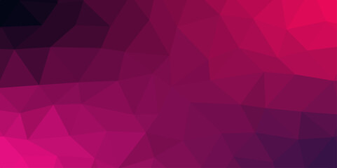 Purple Abstract Low Poly with triangle shapes Design. Modern Green mosaic with textured overlap layer background. The background for the web site, the texture of triangulation	
