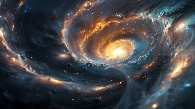 Fototapeta galactic sproul, cosmic vortex
