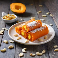 Dry Fruits Mango Roll