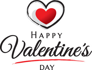 RED HEART - VALENTINE'S DAY 2 - Vector illustration