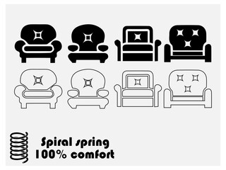  Icon collection containing 16 editable stroke icons. Perfect for logos, stats and infographics. Change the thickness of the line in a vector editing program to suit your requirements.