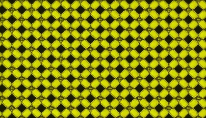 yellow and black seamless pattern of triangles