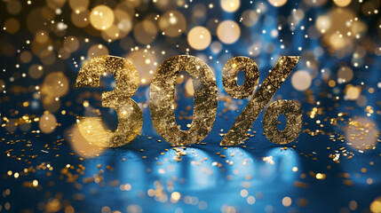 30% discount percent background 