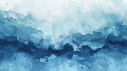 Minimalist watercolor background with copy space