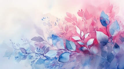 watercolor background with copy space