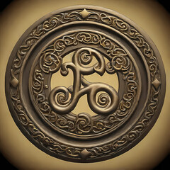 Celtic symbol, Triskelion, an ancient symbol representing spiruality,unity and three worlds