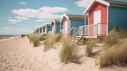 Domki letniskowe na plaży - noclegi w drewnianych przytulnych domkach do wynajęcia na weekend lub...
