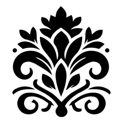 Elegant Filigree Floral Wedding Vector Icons: Intricate Graphics for Crafts, Invitations & Bridal Designs
