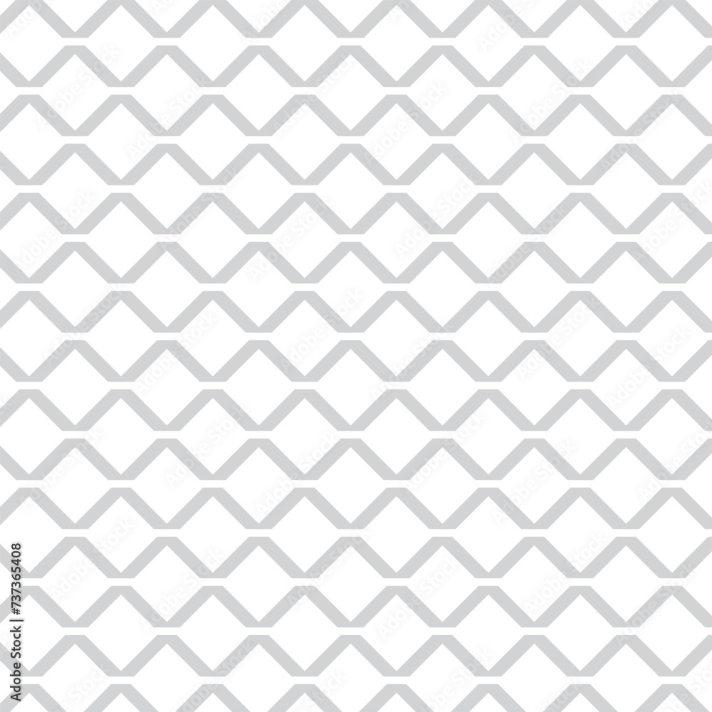 Poster abstract seamless repeatable grey stylish line pattern.