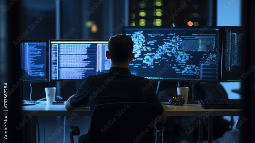 Poster it professionals work in peace and quiet and develop their programming skills