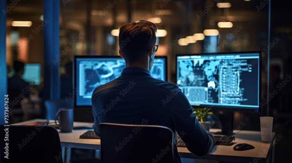Poster it professionals work in peace and quiet and develop their programming skills
