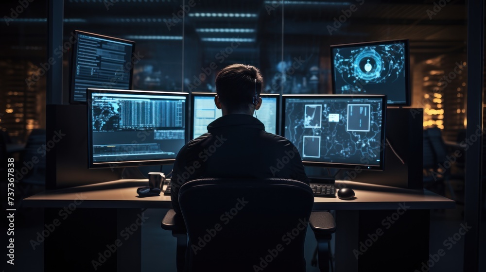 Poster it professionals work in peace and quiet and develop their programming skills