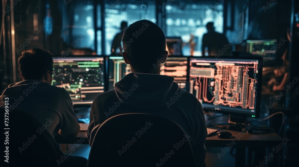Poster it professionals work in peace and quiet and develop their programming skills