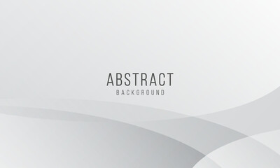 Abstract white and light gray wave background with soft texture smooth and clean