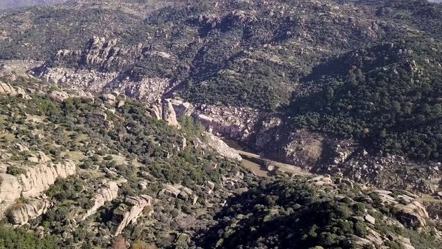 Exploring Turkey's Unique Geological Landscape: Aerial Drone Video of West Region En Route to the Western Coastal Cities