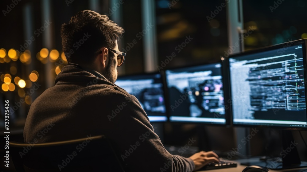 Poster it professionals work in peace and quiet and develop their programming skills
