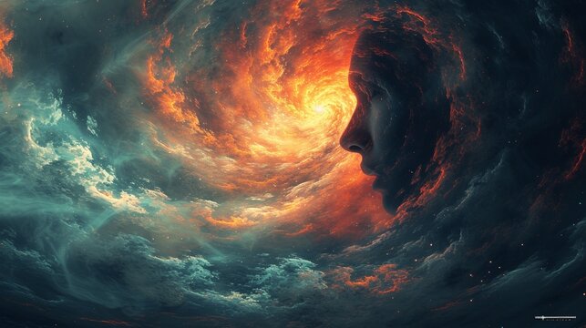 Abstract Representation Of Anxiety Wallpaper
