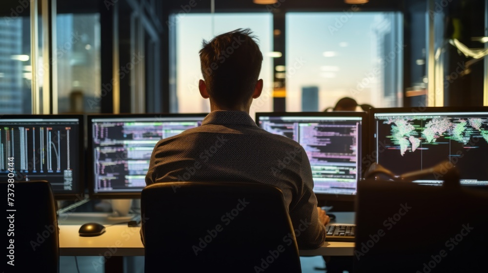 Poster it professionals work in peace and quiet and develop their programming skills