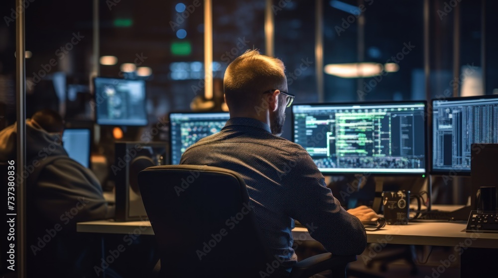 Poster it professionals work in peace and quiet and develop their programming skills