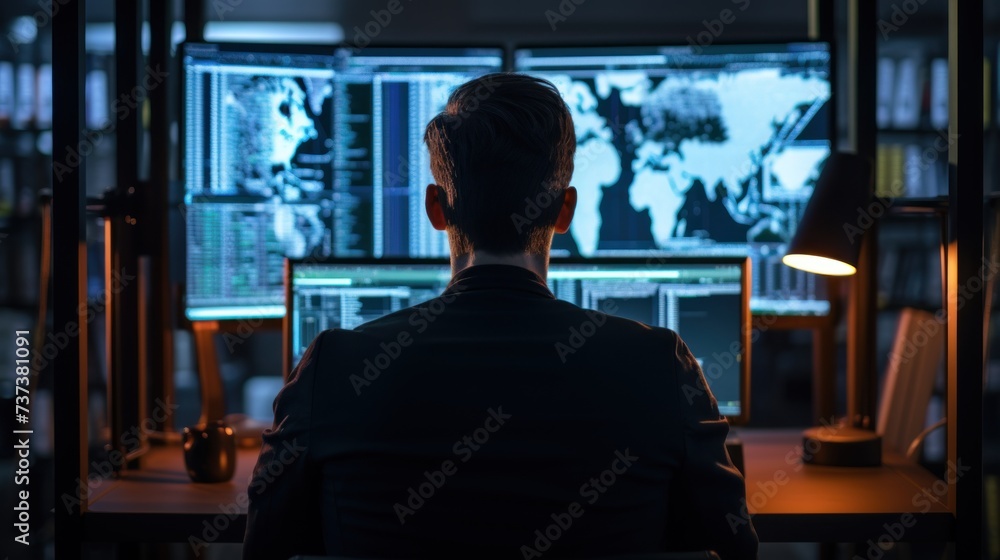 Poster it professionals work in peace and quiet and develop their programming skills