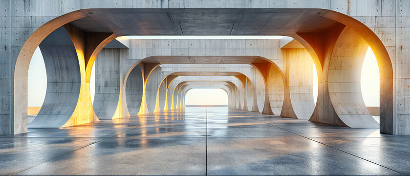 Fototapeta Modern Architectural Bridge with Urban Background, Highlighting Structural Design and the Connectivity of City Infrastructure