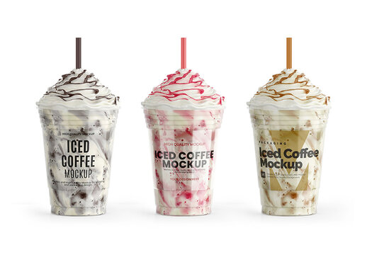 Iced Coffee Mockup