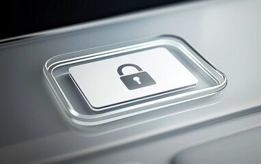 Password Protection. Cybersecurity Background. A graphic of a strong password in a text box, shielded by a transparent lock icon