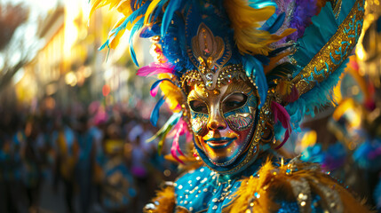 venetian carnival mask