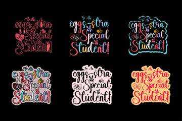 Some bunny needs vodka Happy Easter Day Typography lettering T-shirt Design