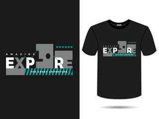 t shirt design template, Vector Illustration