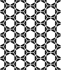 Black seamless abstract pattern. Overlay for background and backdrop. Ornamental design. PNG graphic illustration with transparent background.