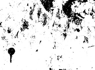 Fototapeta premium Rustic grunge texture with grain and stains. Abstract noise background. PNG graphic illustration with transparent background.